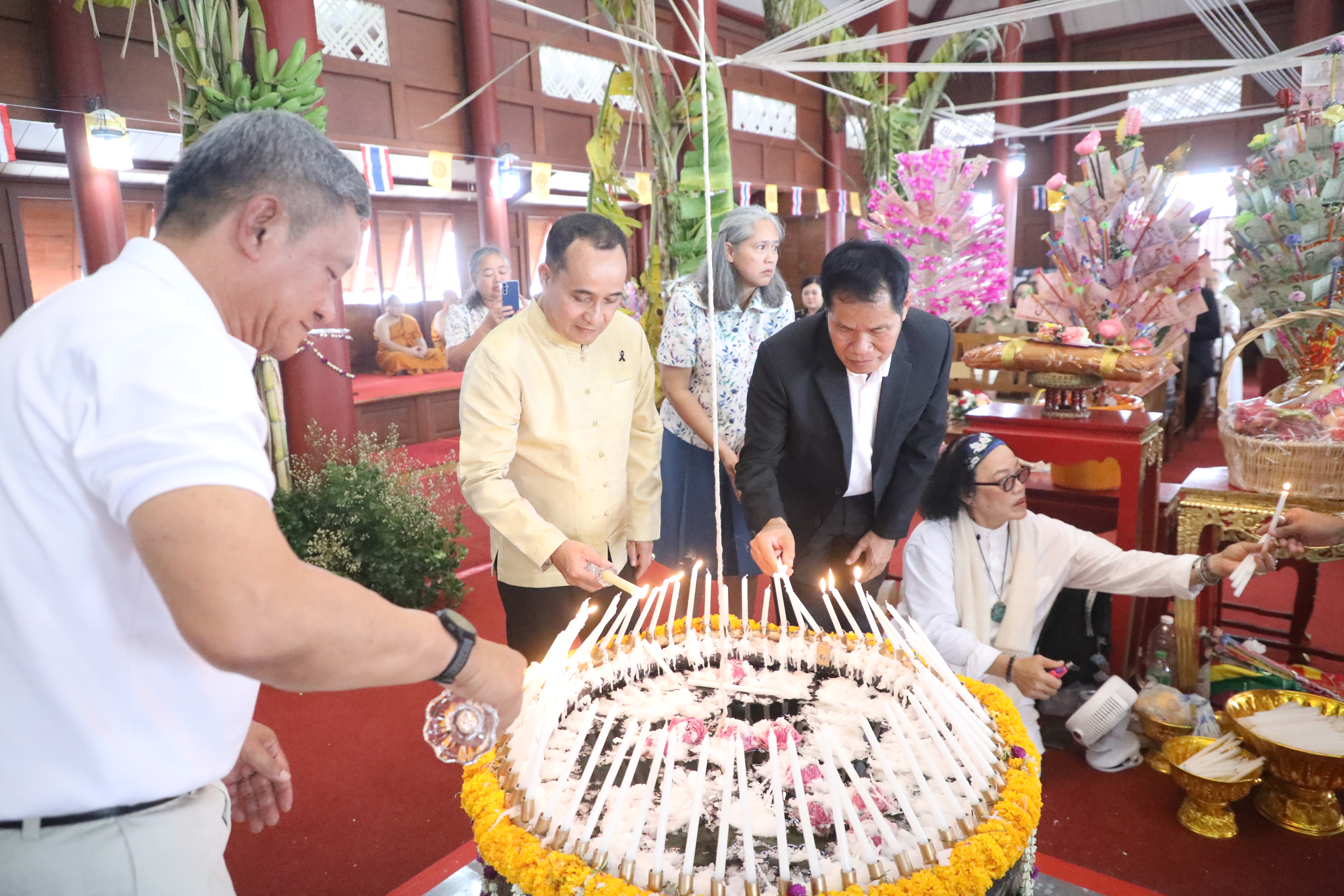 title - ส.ป.ก. ร่วมเป็นเจ้าภาพงานกัณฑ์เทศน์และร่วมฟังเทศน์มหาชาติเวสสันดรชาดก ณ วัดปรินายก วรวิหาร